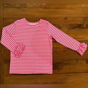 NEW Kelly’s Kids Long Sleeve Ruffle Top size 8-10